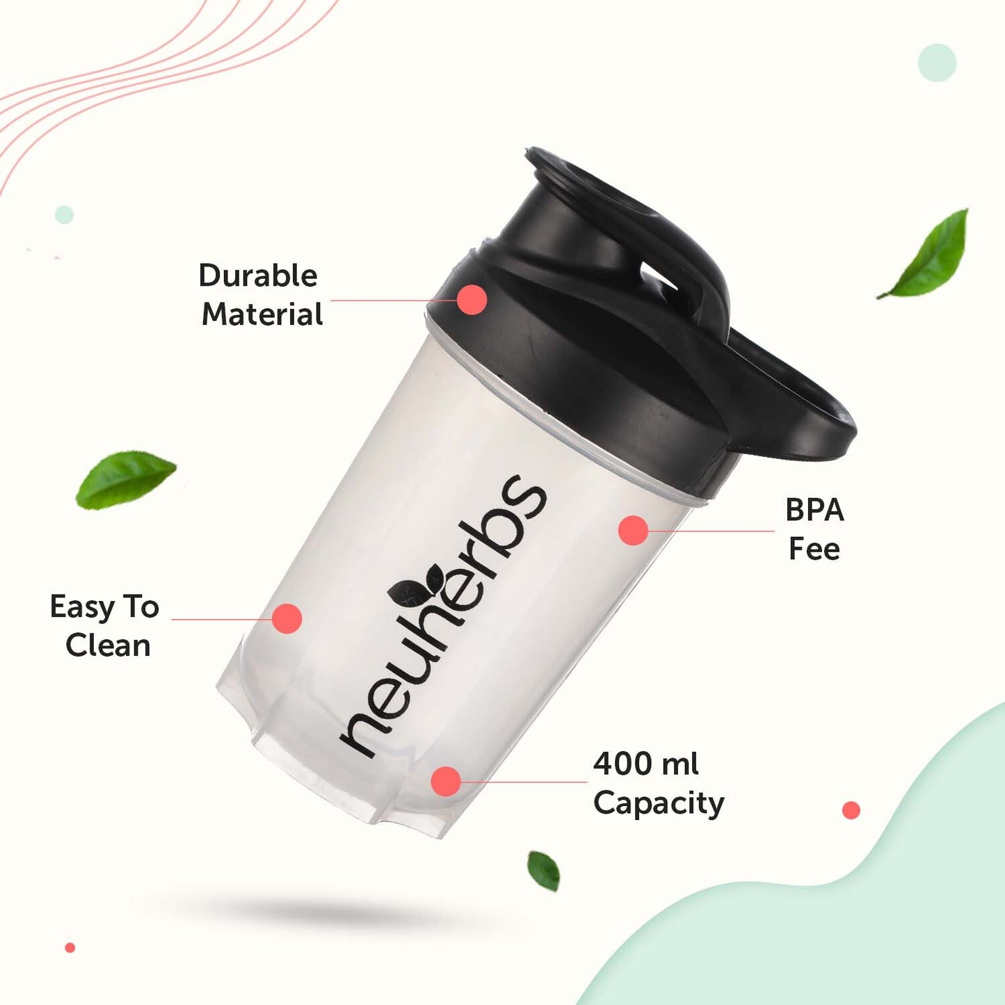 Gym Shaker Bottle For Protein Shakes With Whisk Ball Gym Shaker Bottle For Protein Shakes With Whisk Ball