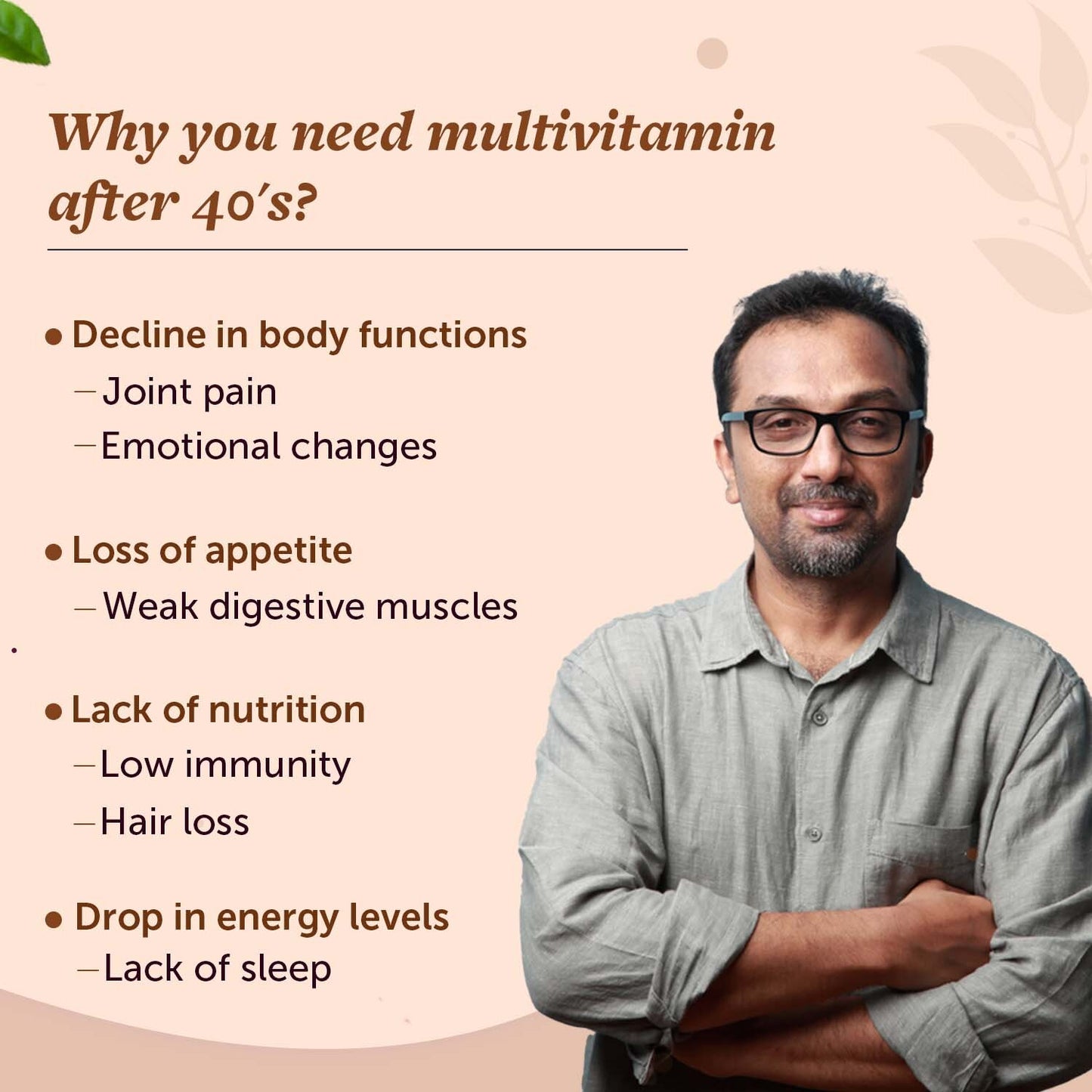 True Multivitamin Adult 40+ Tablets - Immunity, Energy, Digestion Multivitamins for Digestion Support - True Vitamin Adult 40+