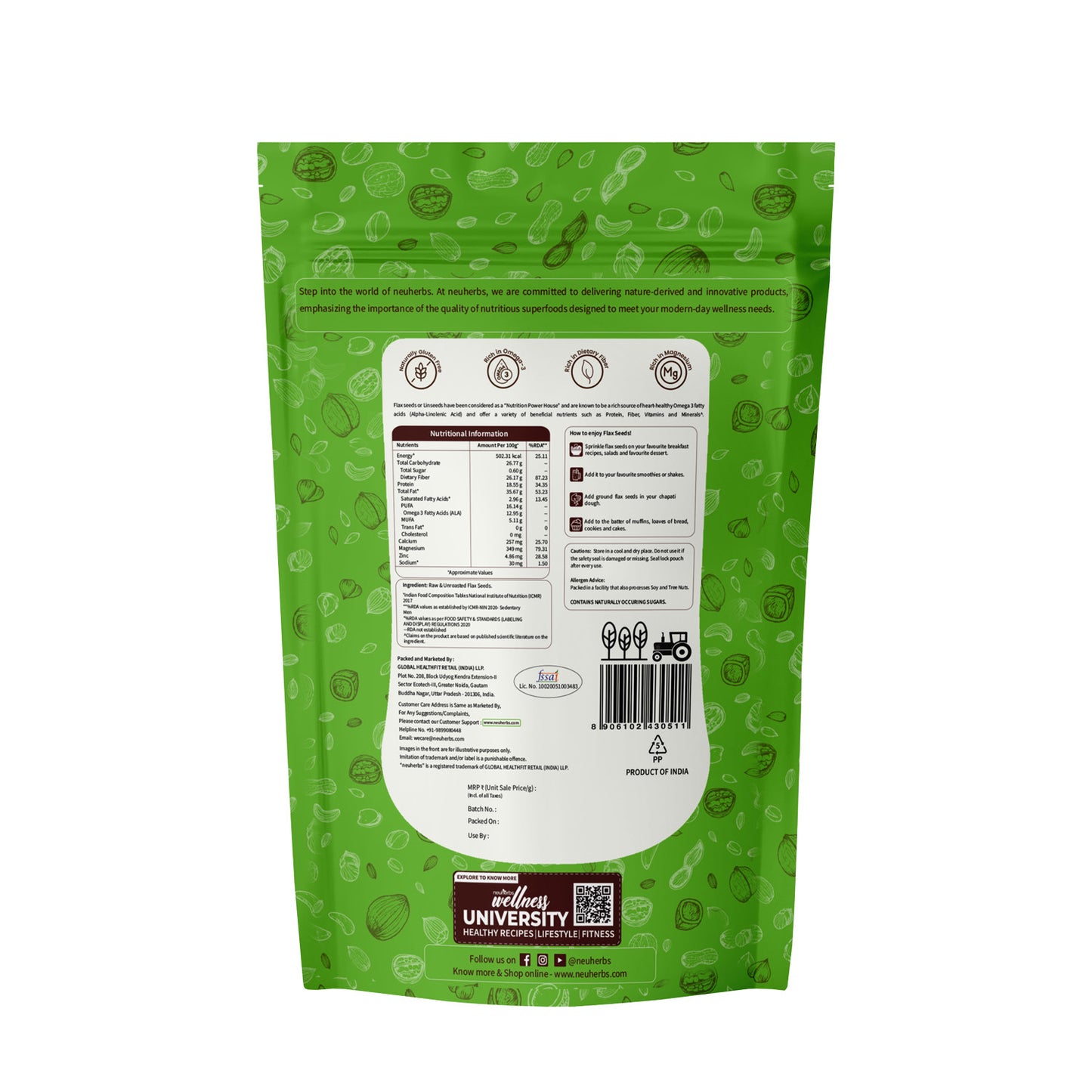 Organic Flax Seeds: Rich in Omega-3 for Weight Loss & Health Organic Flax Seeds: Rich in Omega-3 for Weight Loss & Health