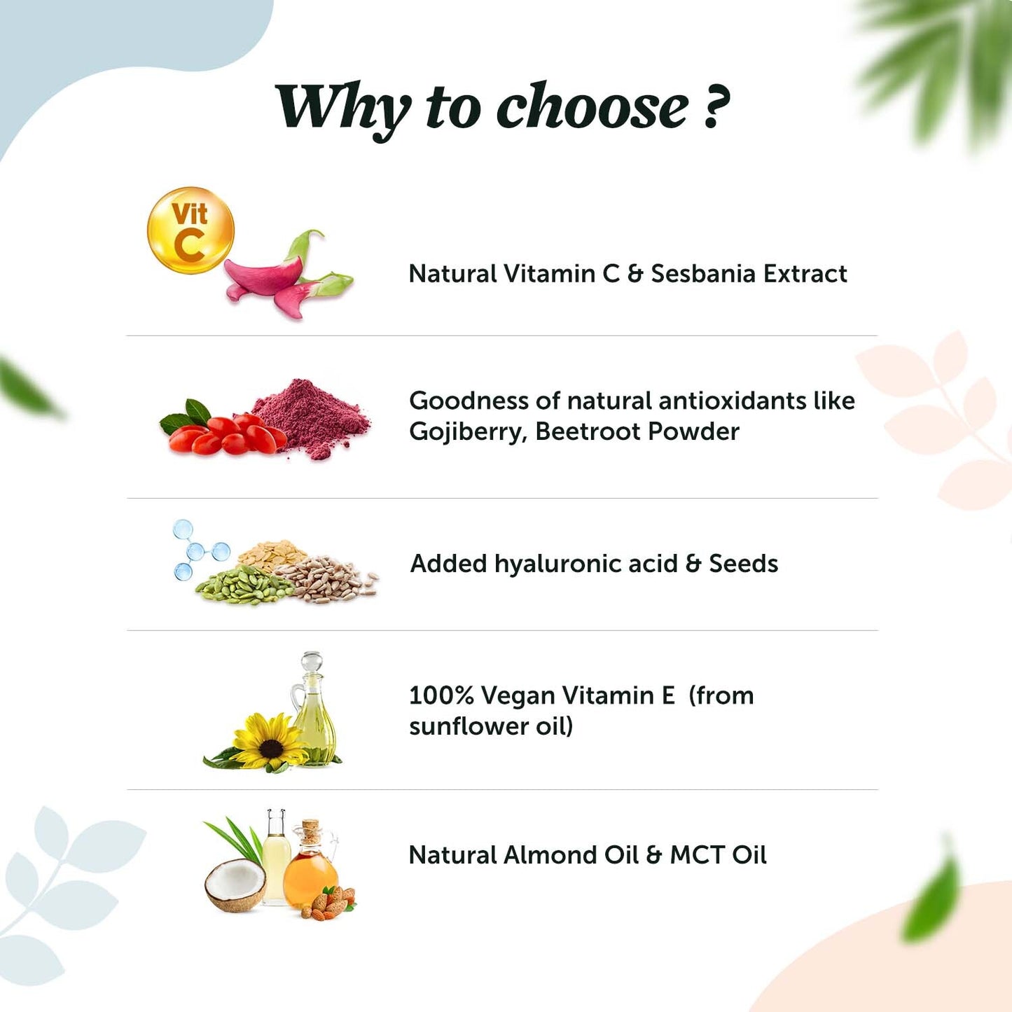 Anti-Aging Combo: Skin Collagen + Vitamin E Plus for Better Face & Hair Key benefits of Skin Collagen & Vitamin E Plus combo.