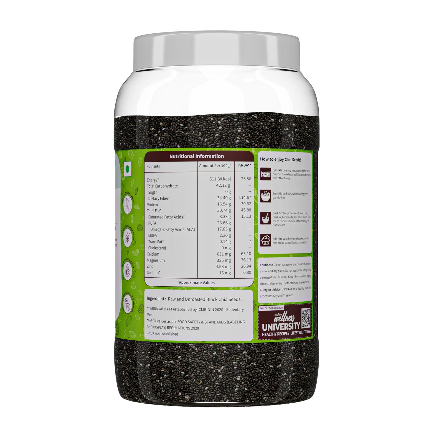 Organic Chia Seeds for Weight Loss & Boost Health Organic Chia Seeds for Weight Loss & Boost Health