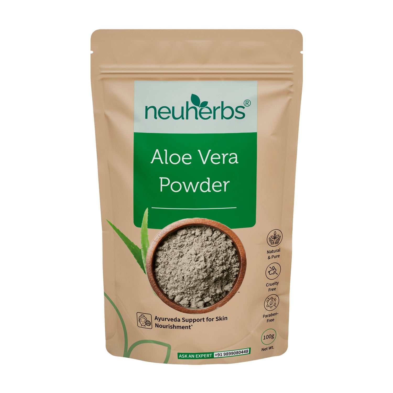 Havintha Natural Aloe vera Powder for Hair Growth, Face Wash - 227 Havintha Natural Aloe vera Powder for Hair Growth, Face Wash - 227
