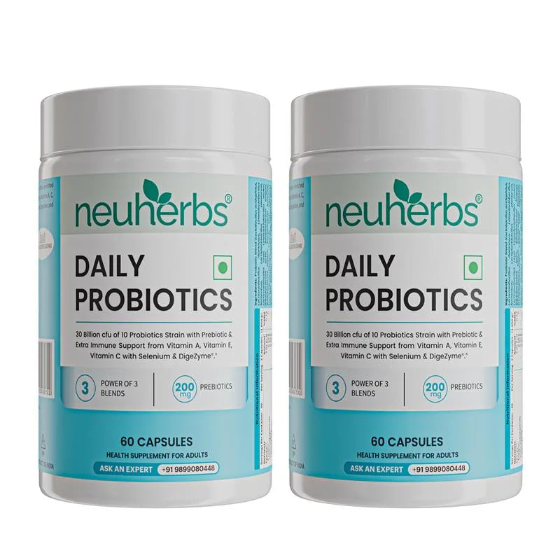 Daily Probiotic Capsules - Gut & Immune Health Boost Daily Probiotic Capsules - Gut & Immune Health Boost