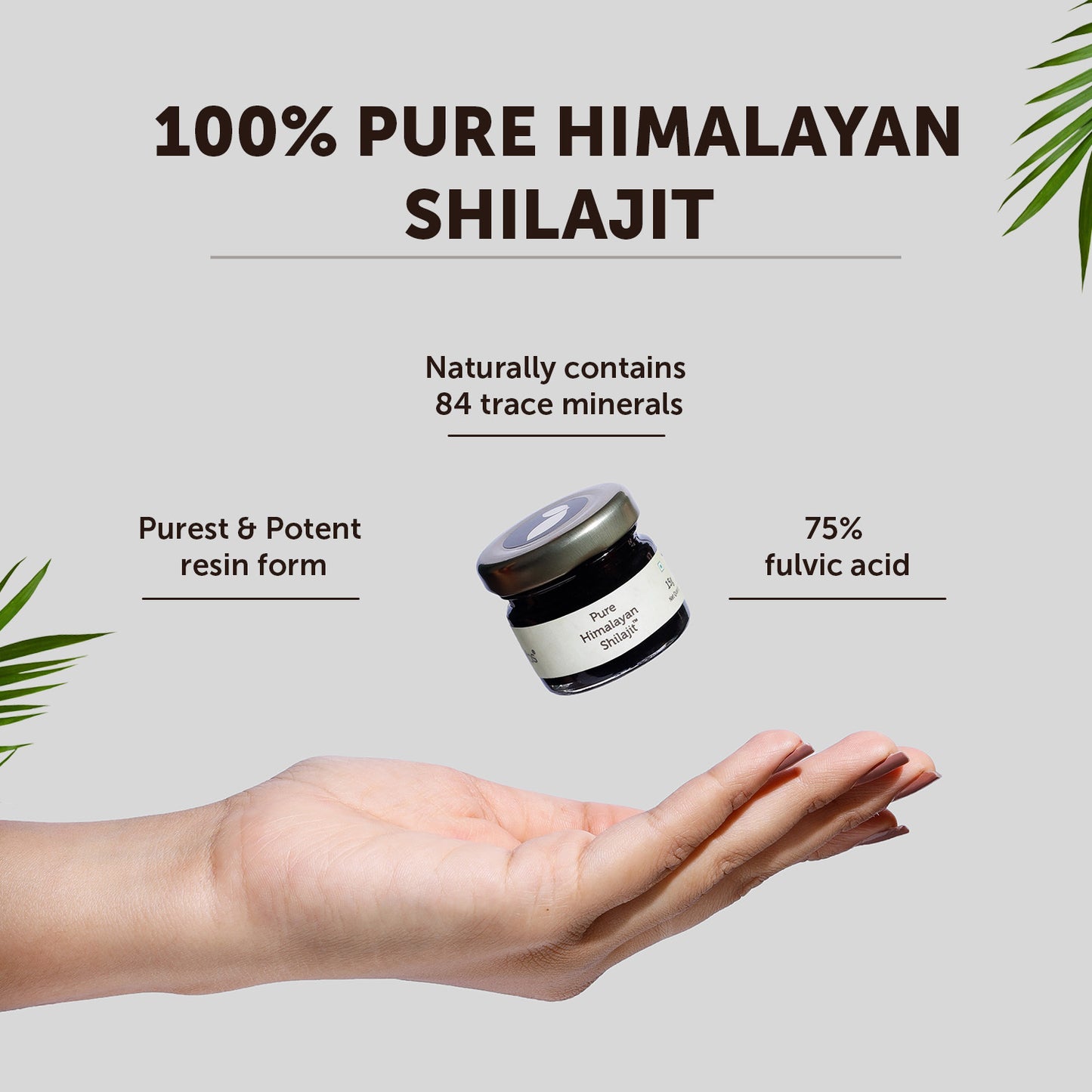 Pure Himalayan Shilajit Resin 15g - Stamina Booster ayurvedic shilajit 15g