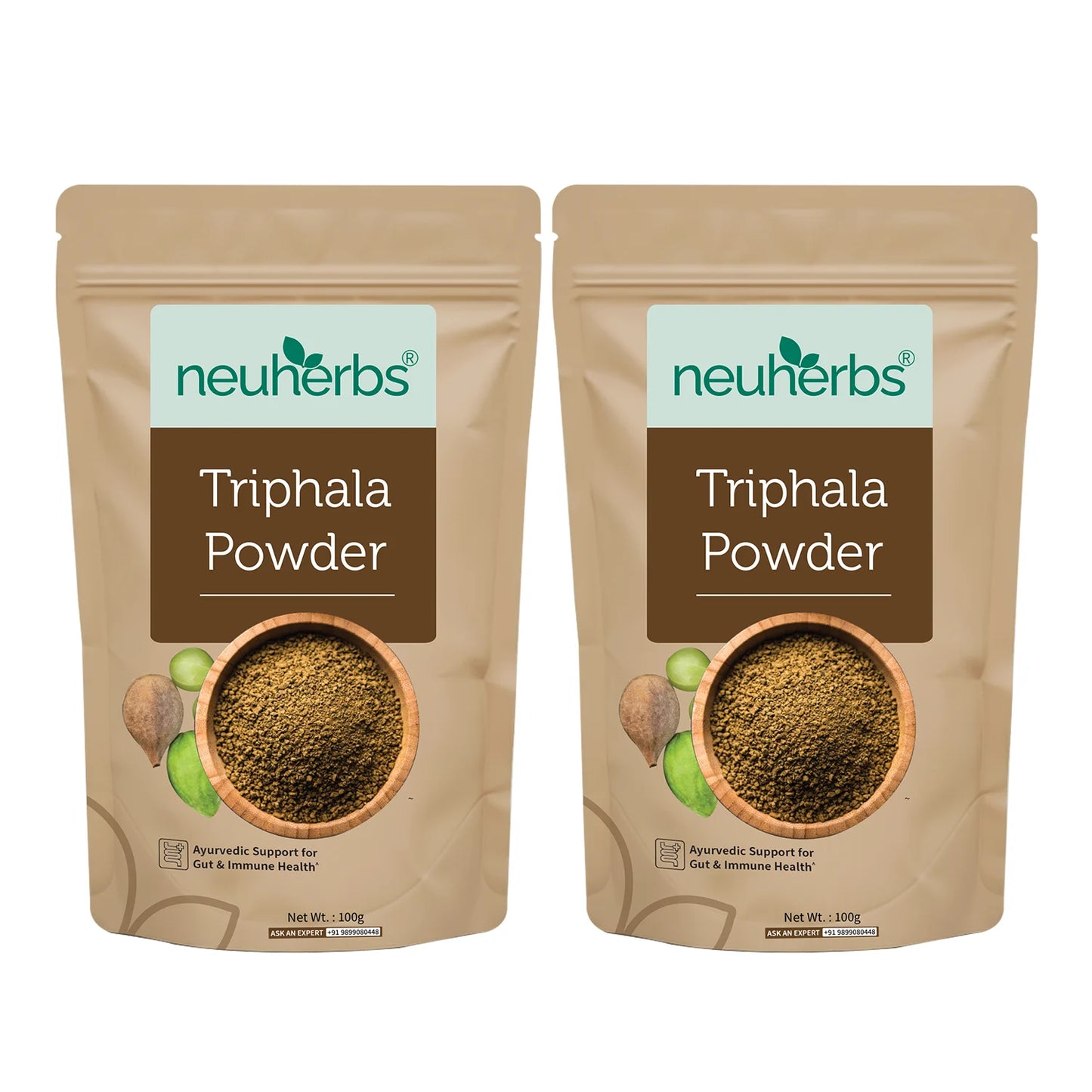 Triphala Powder: Boost Digestion & Immunity Neuherbs Triphala powder for digestion and immunity support
