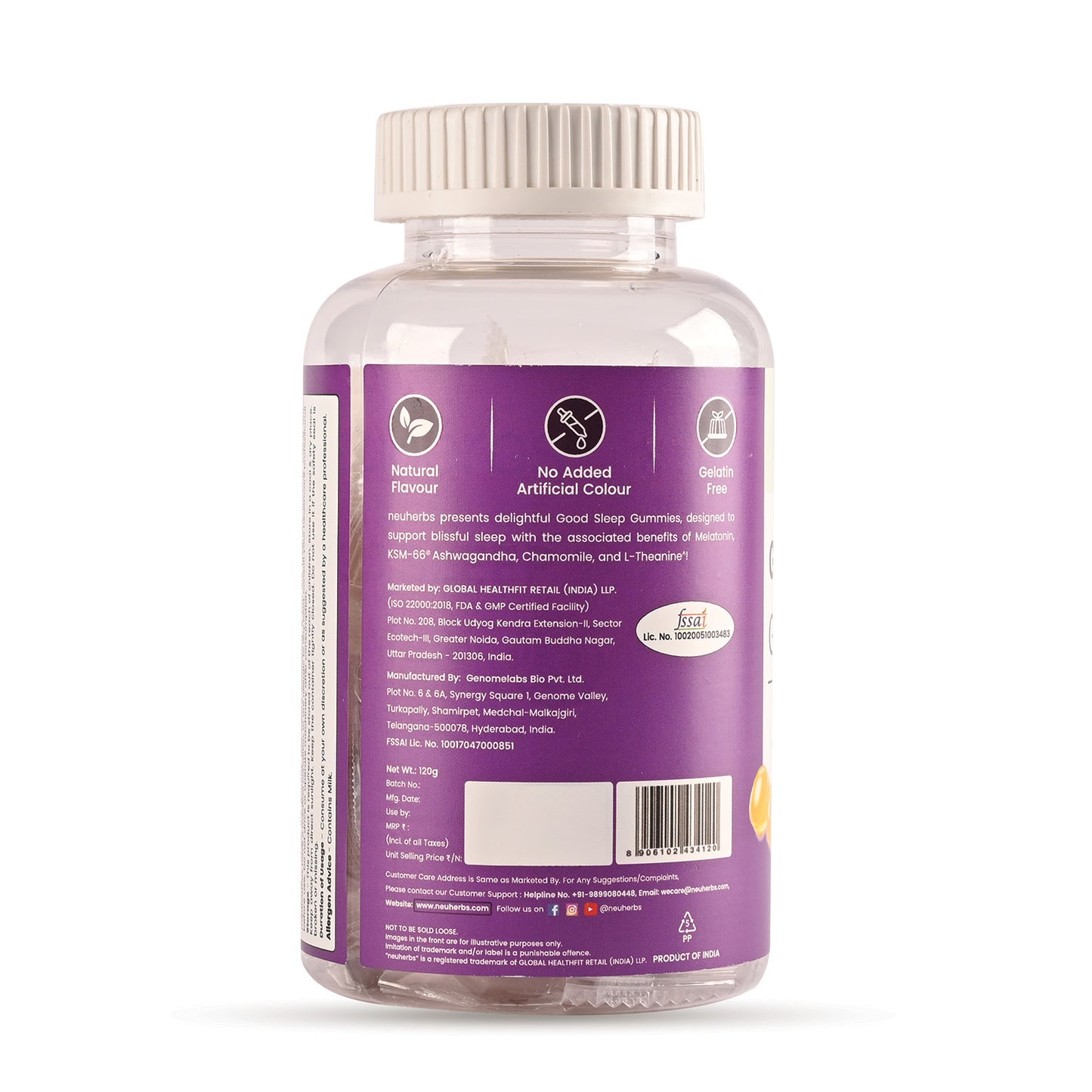 Melatonin Sleep Gummies (Mango Flavour) For Blissful Sleep sleep gummies for good sleep
