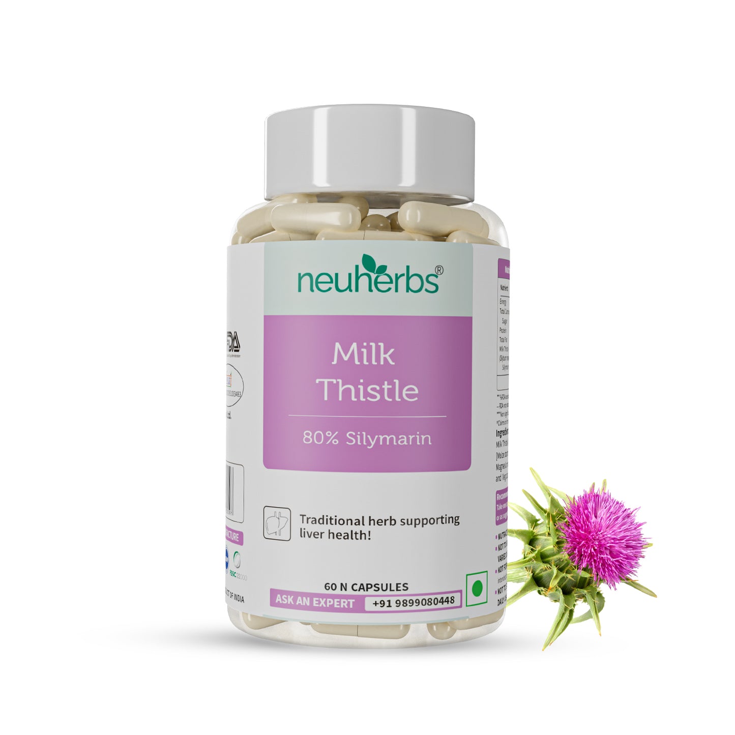 High Strength Milk Thistle Capsules For Liver Health milk thistle pills