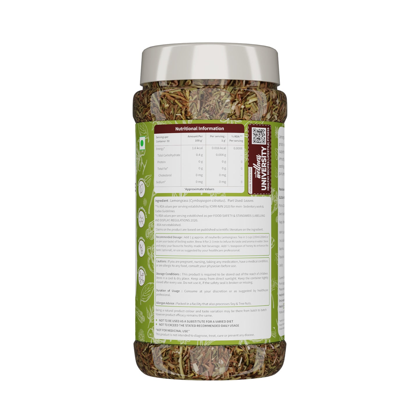 100% Natural Lemongrass Tea - Boost Immunity, Promote Digestion 100% Natural Lemongrass Tea - Boost Immunity, Promote Digestion