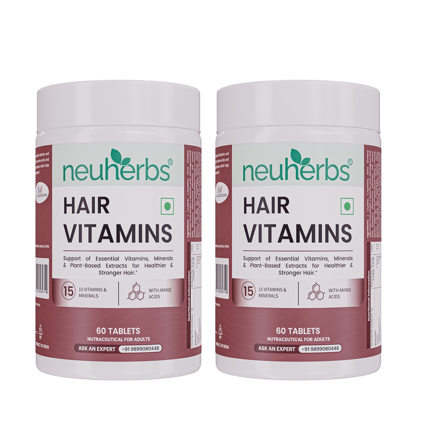 Neuherbs Hair Vitamins Tablets Neuherbs Hair Vitamins Tablets