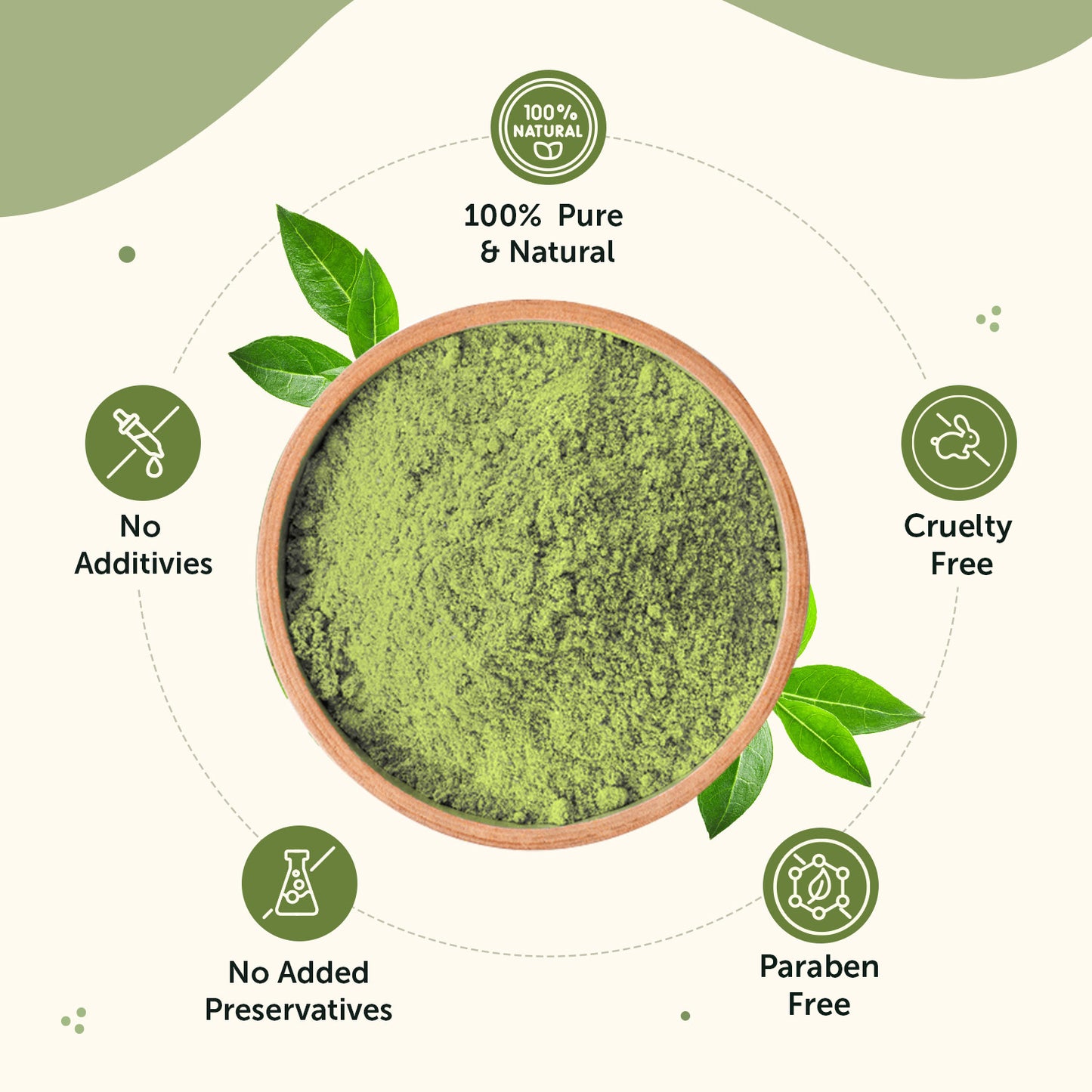 100% Natural Henna Powder For Hair - A Natural Hair Colourant 100% Natural Henna Powder For Hair - A Natural Hair Colourant