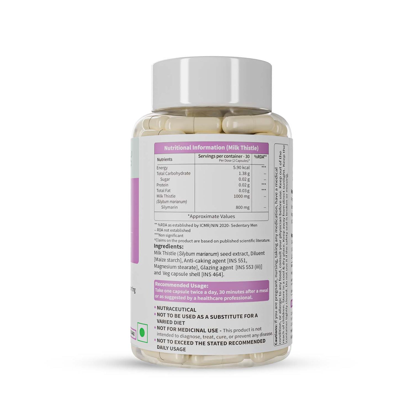 High Strength Milk Thistle Capsules For Liver Health milk thistle liver