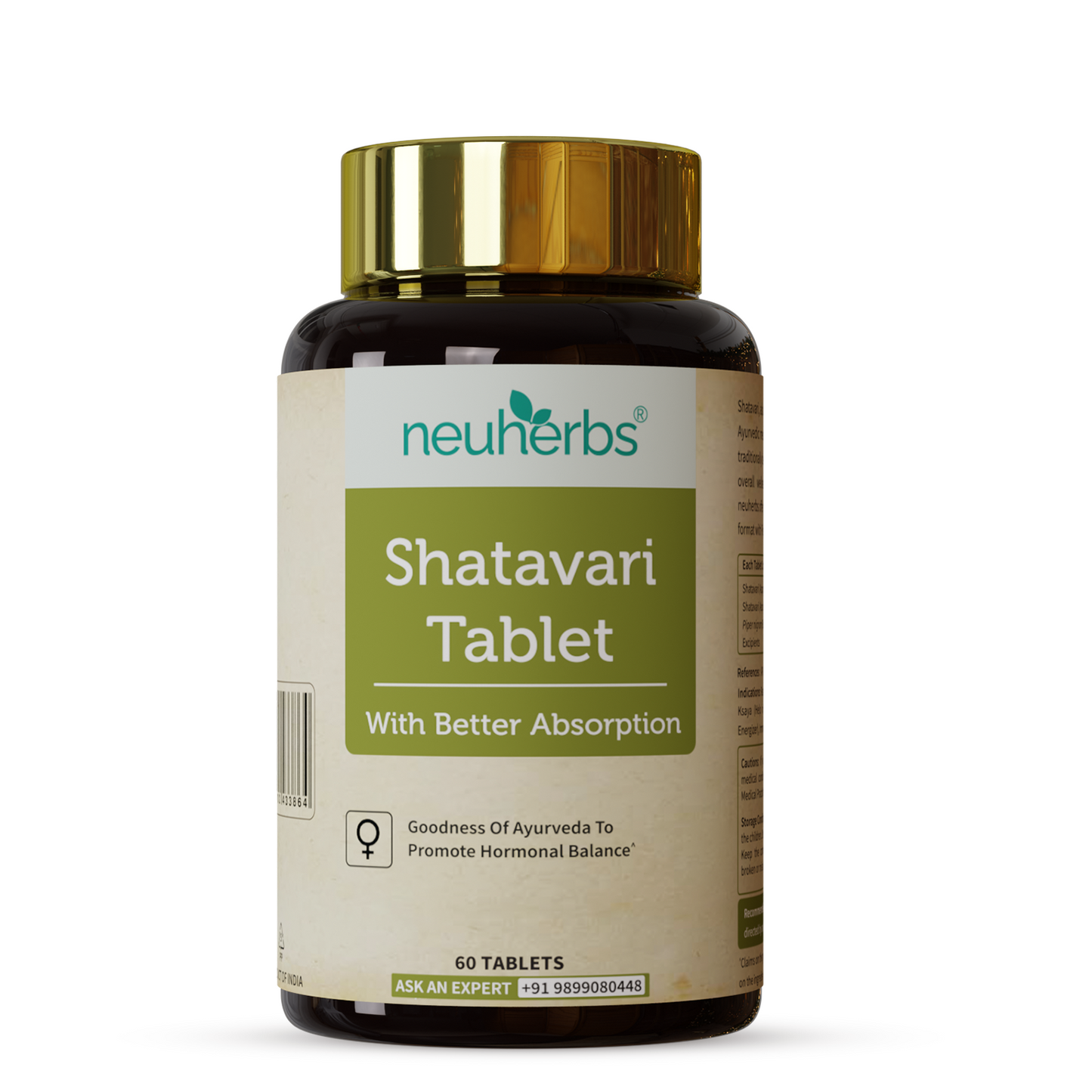 Ayurvedic Shatavari Tablets - Helps Maintain Women Hormonal Balance, Boost Immunity and Strength - 60 Tablets Ayurvedic Shatavari Tablets - Helps Maintain Women Hormonal Balance, Boost Immunity and Strength - 60 Tablets