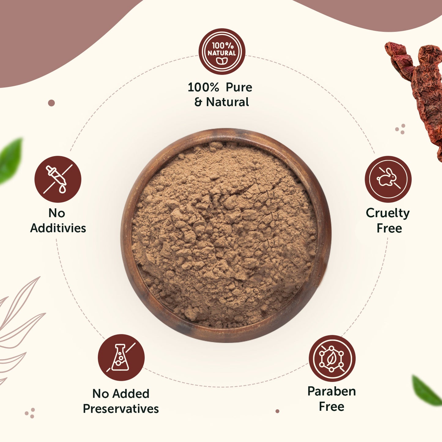 100% Natural Shikakai Powder For Hair Cleansing & Shine 100% Natural Shikakai Powder For Hair Cleansing & Shine