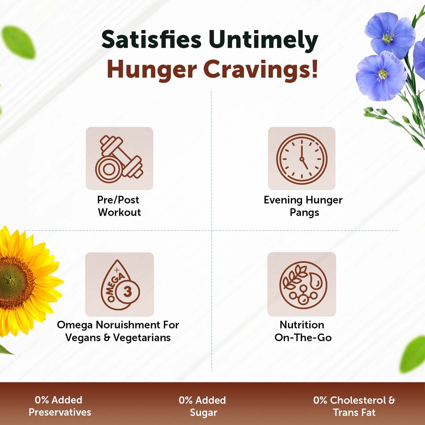 Omega Seeds Mix with richness of Flax, Pumpkin, Watermelon & Sunflower seeds with omega-3, dietary fiber, protein and essential nutrients helpful for Weight Loss, Heart & Good Skin Omega Seeds Mix with richness of Flax, Pumpkin, Watermelon & Sunflower seeds with omega-3, dietary fiber, protein and essential nutrients helpful for Weight Loss, Heart & Good Skin