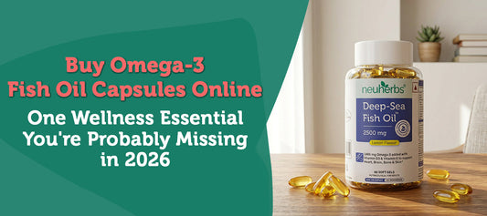 Buy Omega-3 Fish Oil Capsules Online: One Wellness Essential You're Probably Missing in 2026