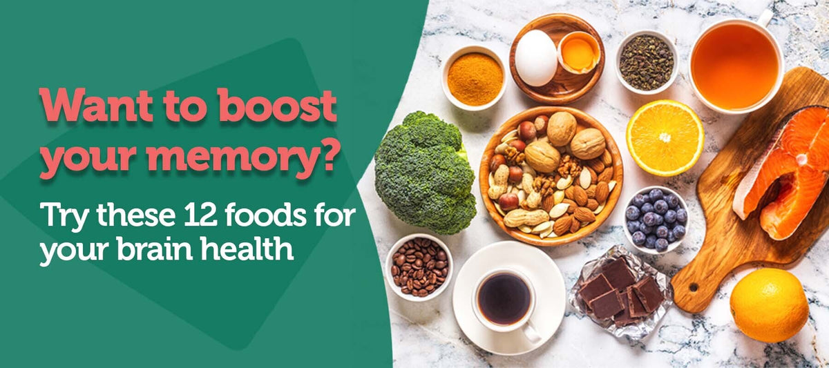 Brain Boosting Foods - Try These 12 Foods for Your Brain Health – Neuherbs