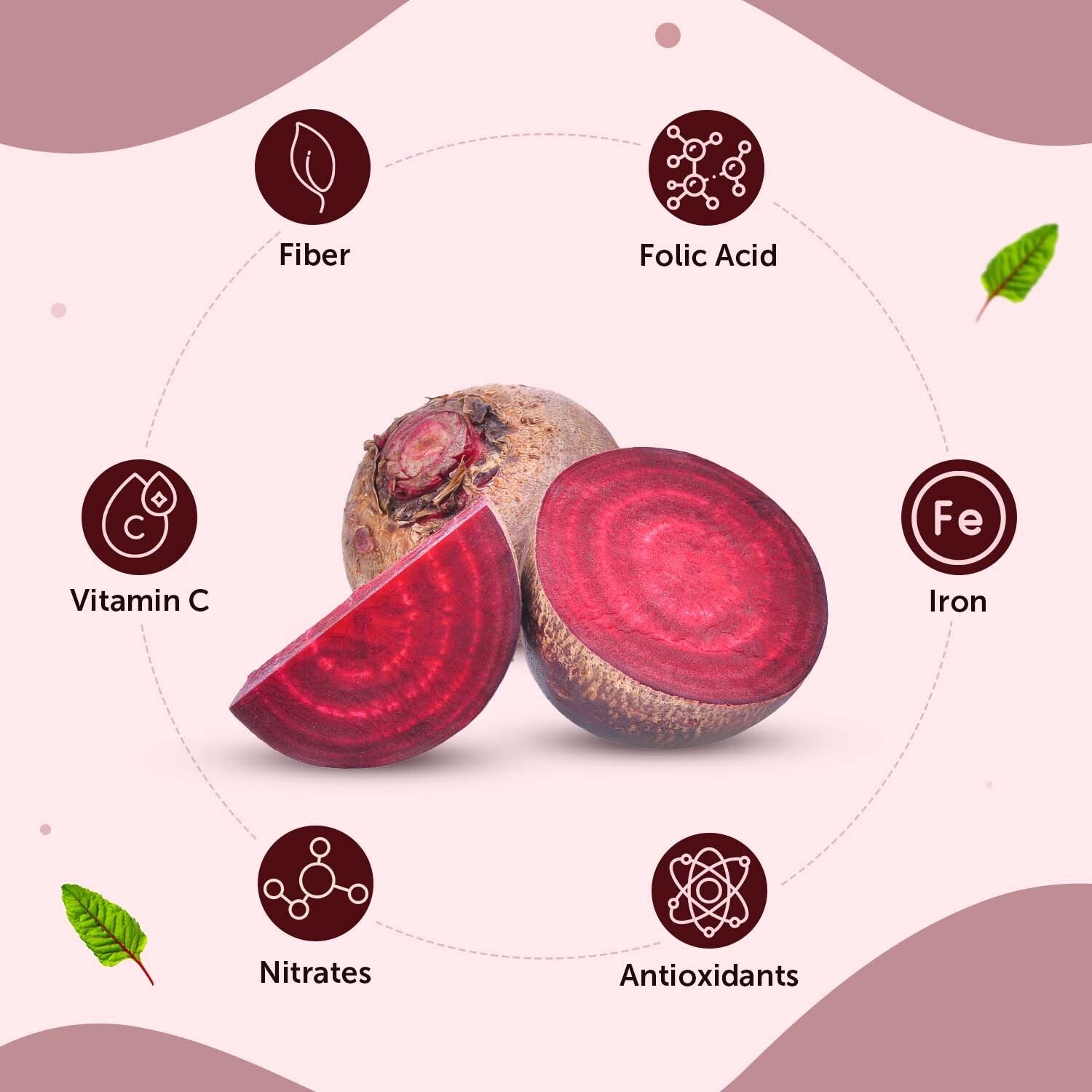 Pure Beetroot Powder 100 gm for Youthful Skin & Hair image 2