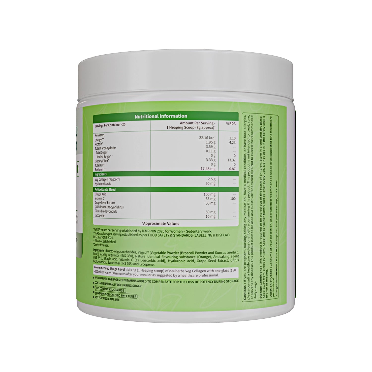 Neuherbs Veg Collagen Powder with Antioxidants image 9