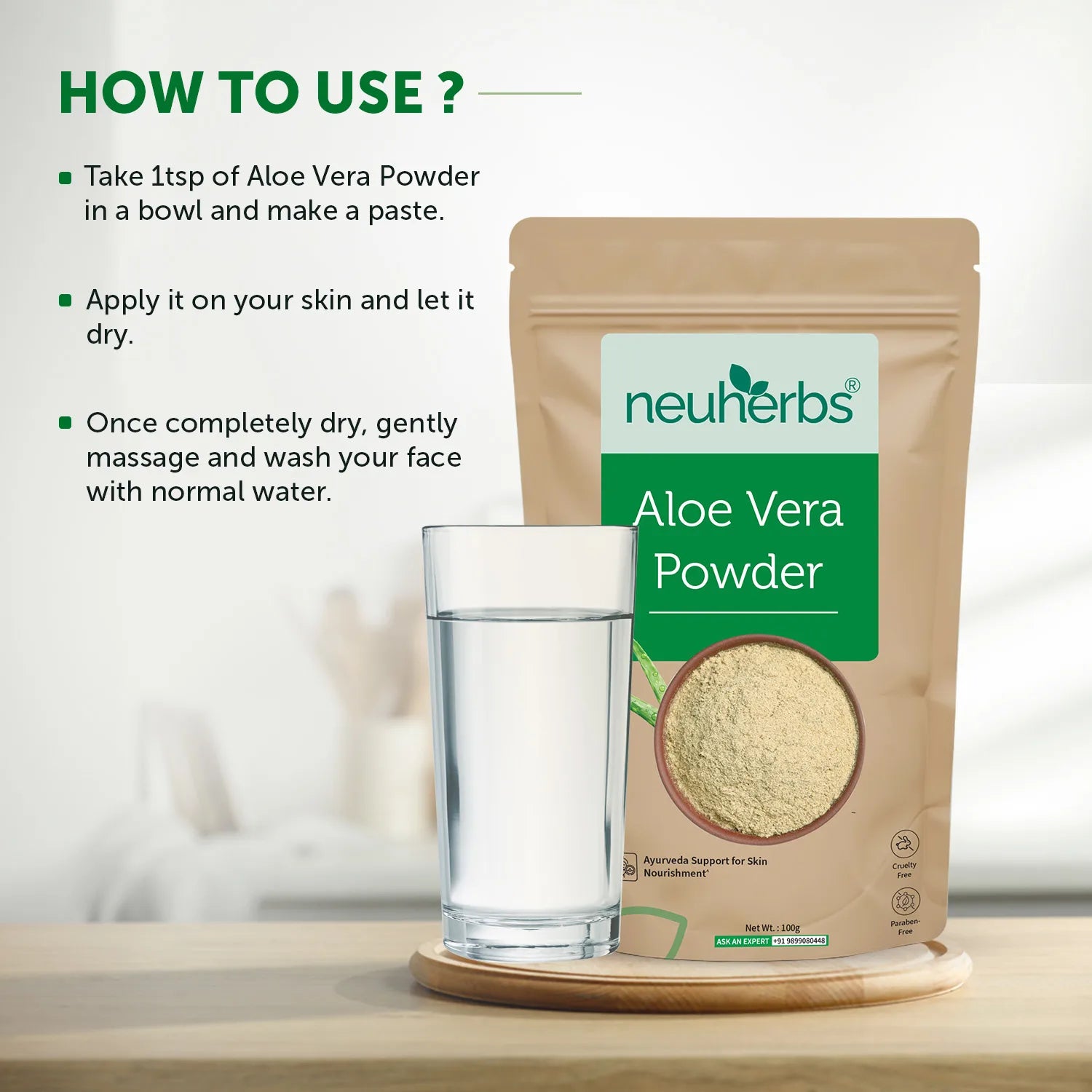 Pure & Natural Aloe Vera Powder 100g image 5