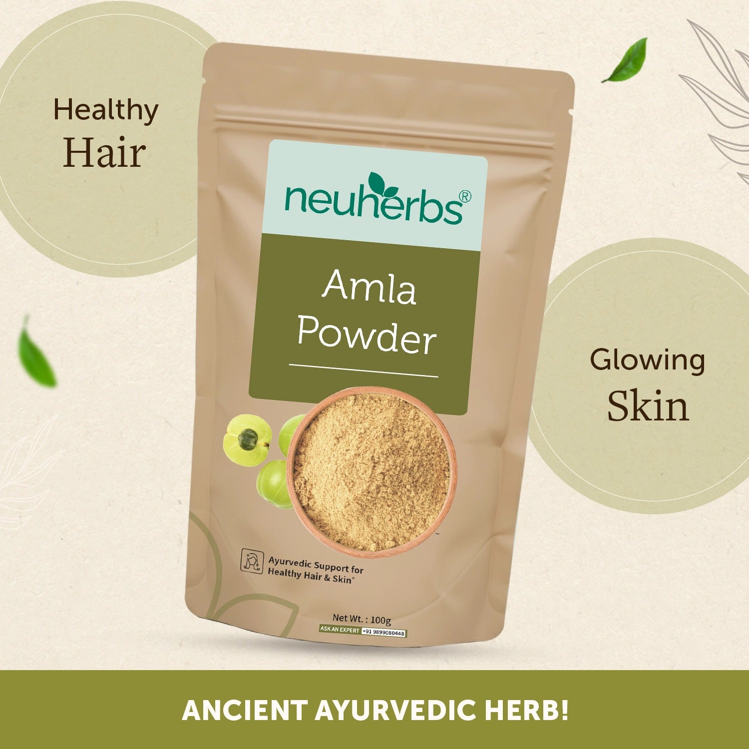 Organic Amla Powder: Boost Hair & Skin Health