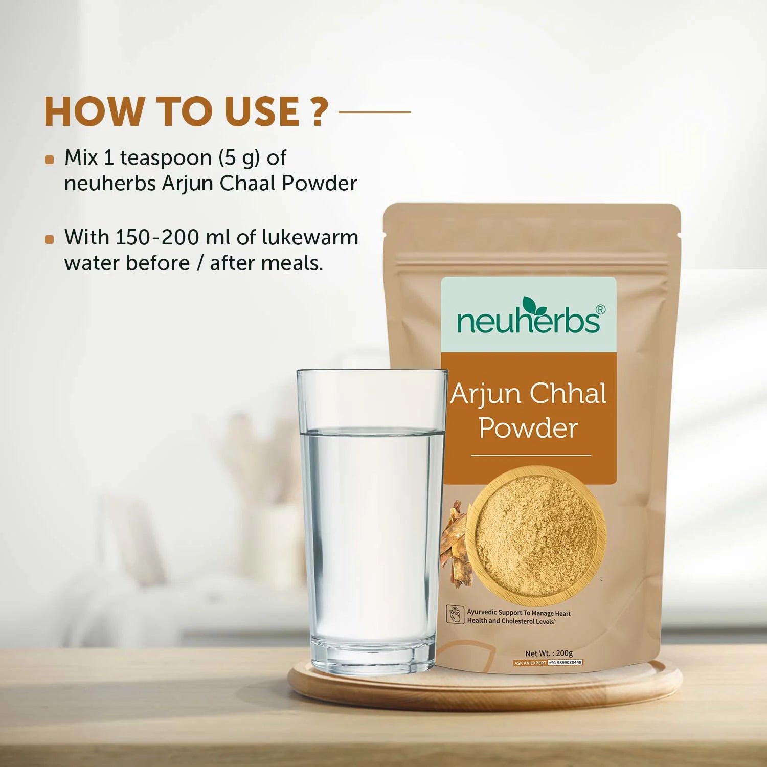 Natural Arjun Chhal Powder to Boost Heart Health image 4