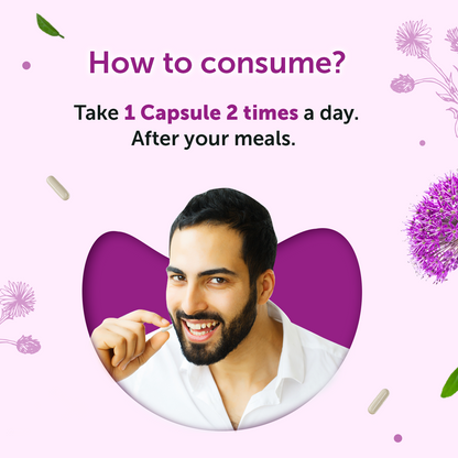 High Strength Milk Thistle Capsules For Liver Health