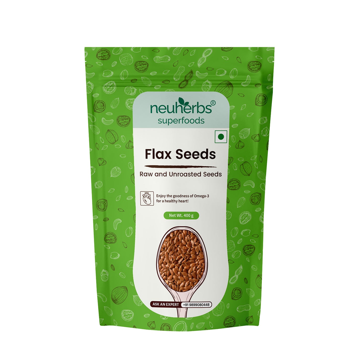 Organic Flax Seeds: Rich in Omega-3 for Weight Loss & Health