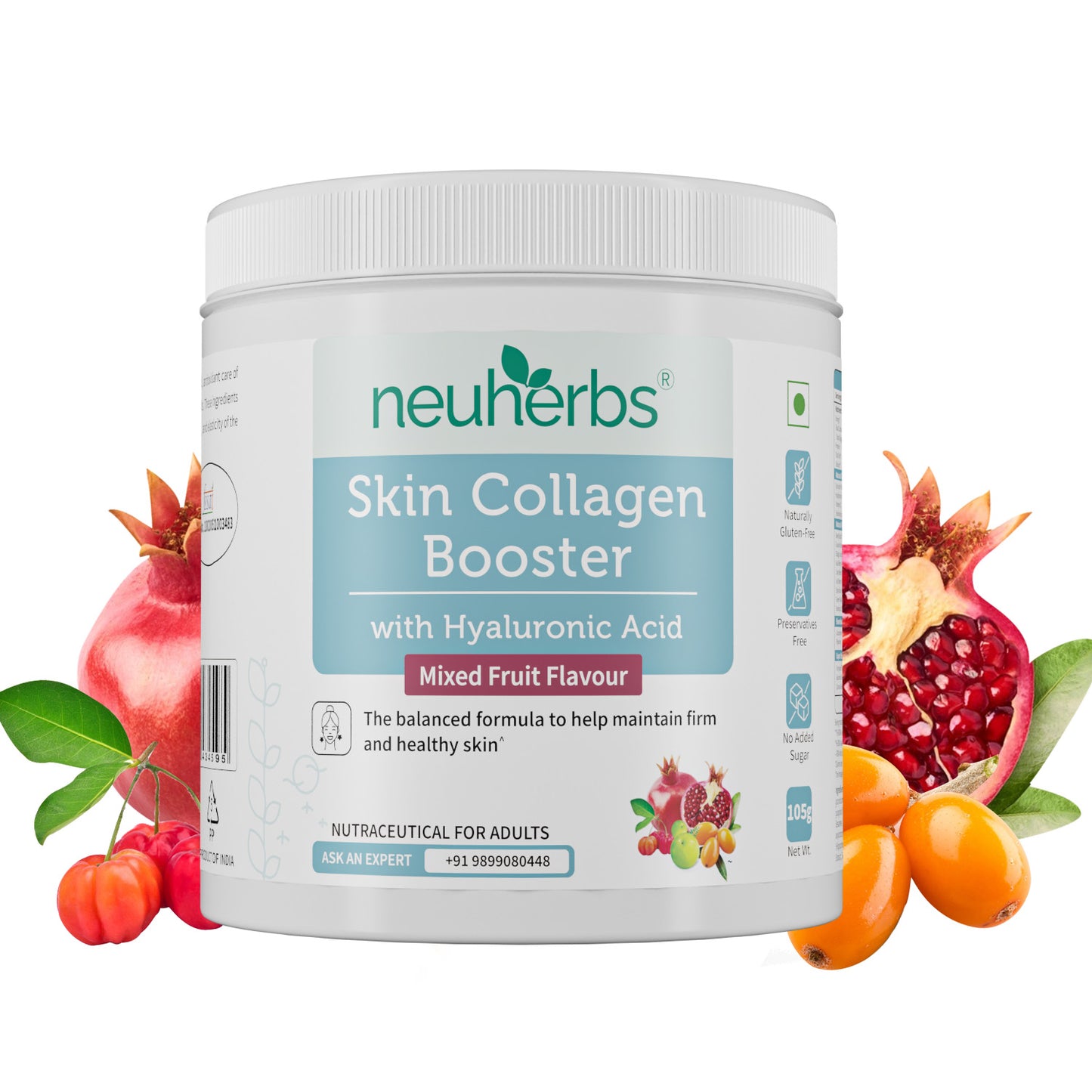 Skin Collagen Booster 105g: Essential for Women and Men