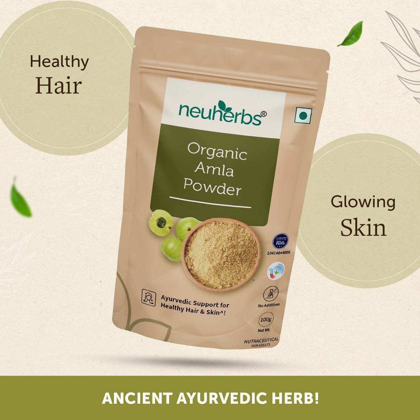 Organic Amla Powder: Boost Hair & Skin Health