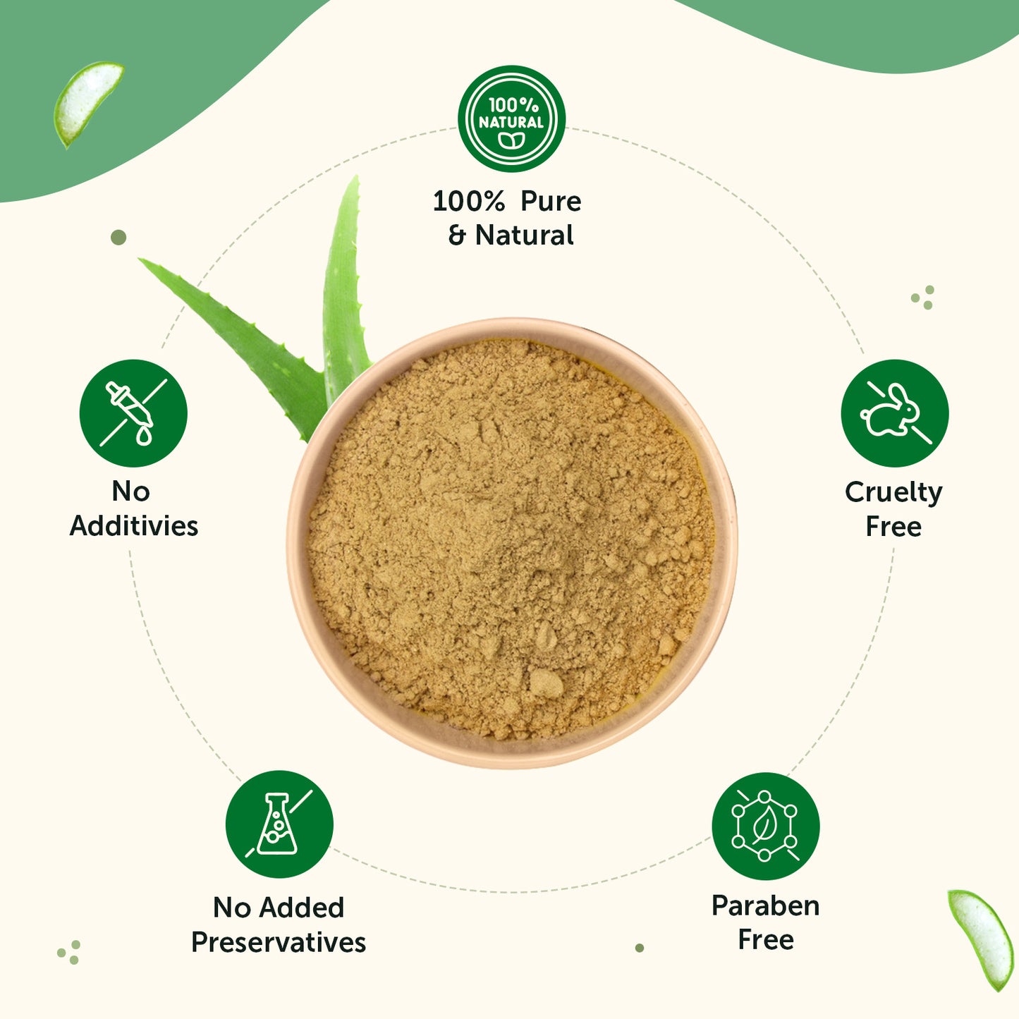 Pure & Natural Aloe Vera Powder 100g