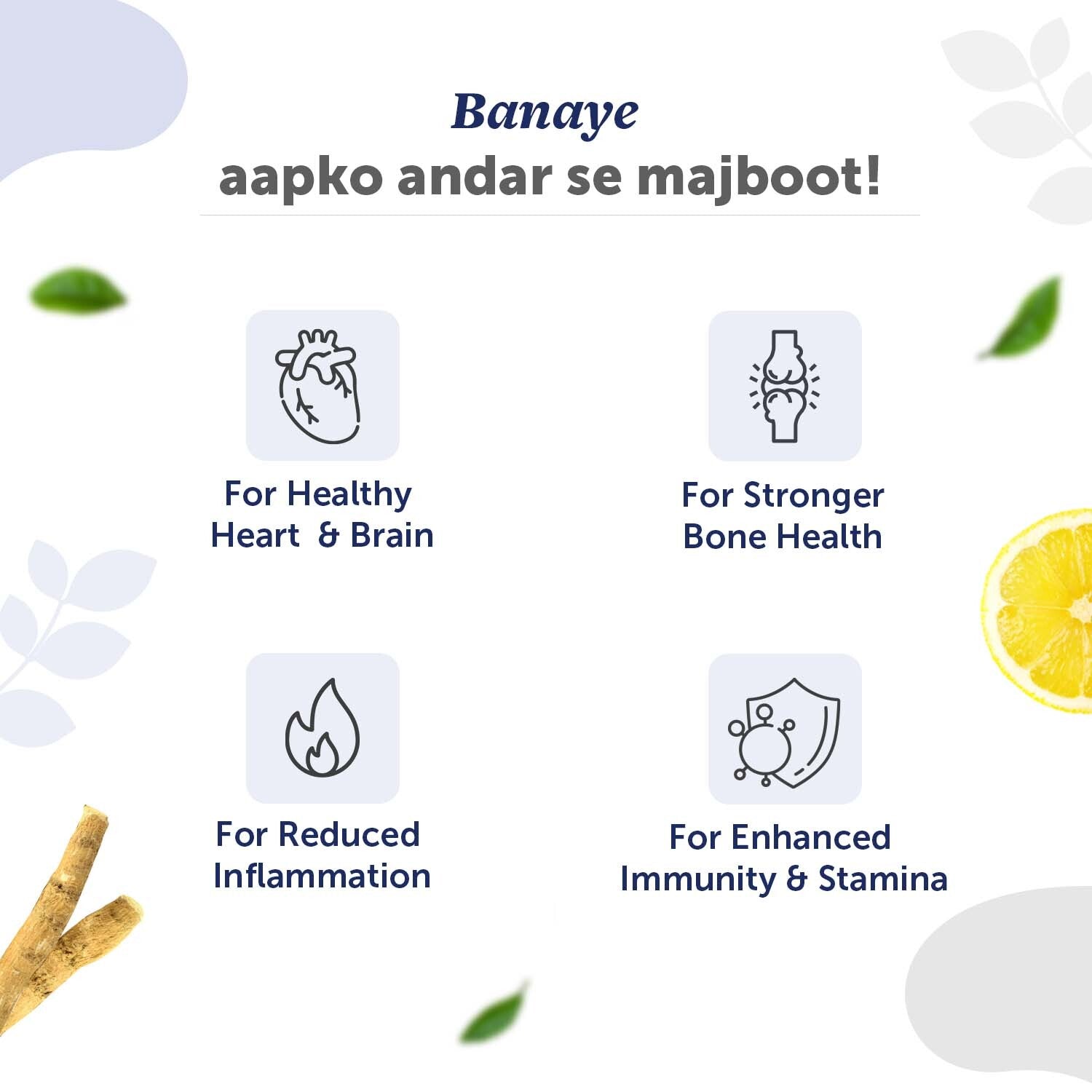 Stress Buster Combo: Omega-3 Fish Oil & Ashwagandha for Heart & Mind image 2