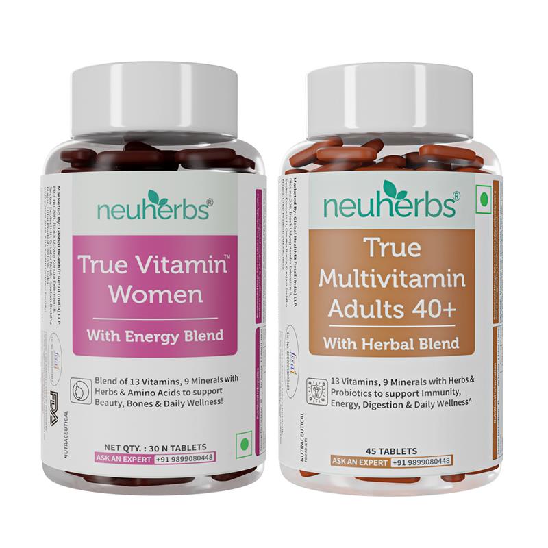 True Vitamin Wellness Combo for Women & Adults 40+