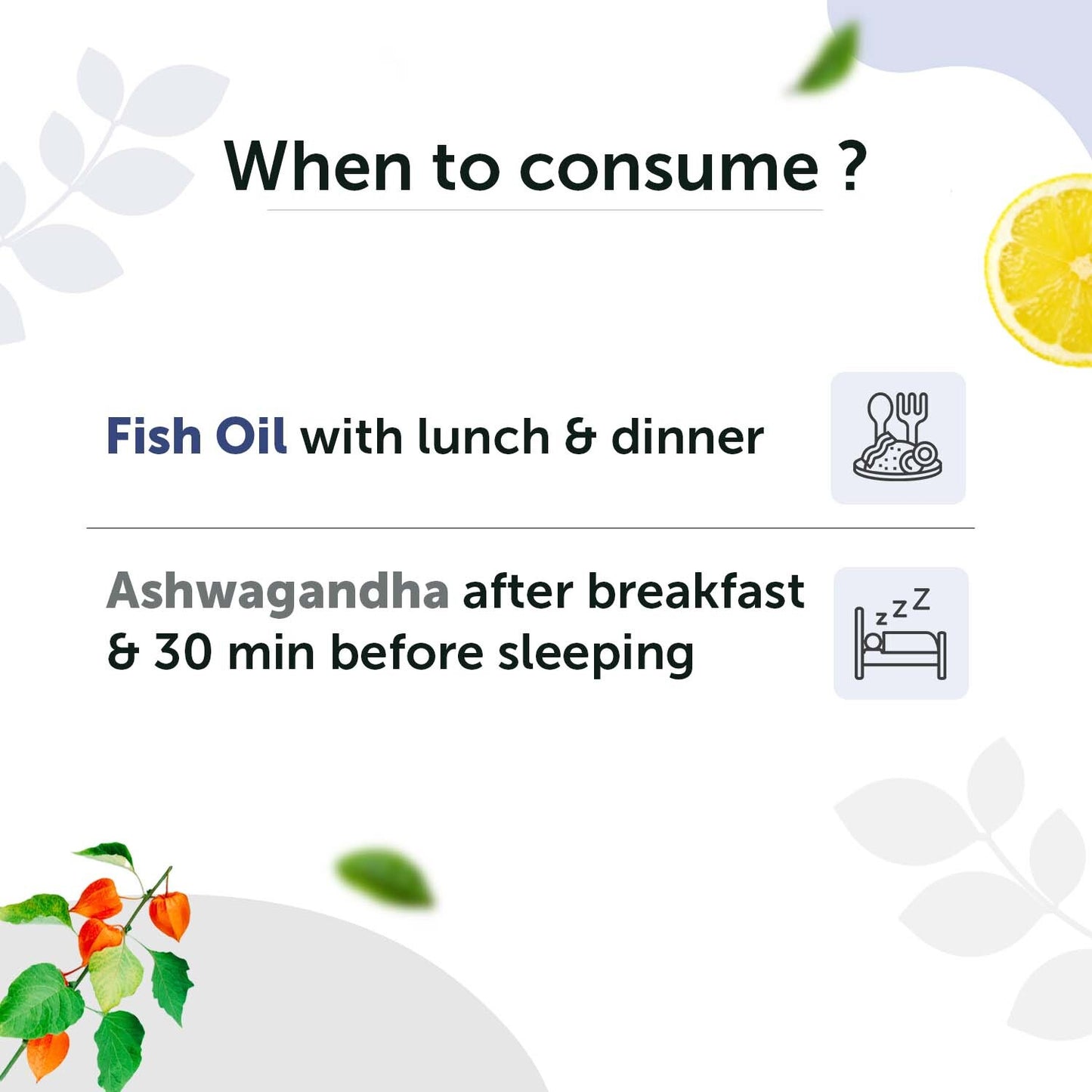 Stress Buster Combo: Omega-3 Fish Oil & Ashwagandha for Heart & Mind