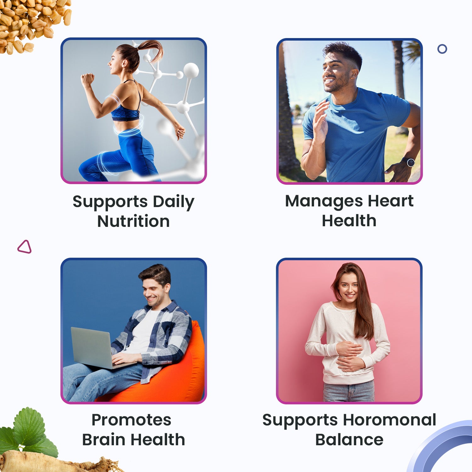 Couple’s Wellness Pack– Deep Sea Fish Oil Omega-3 & Multivitamin Women image 2