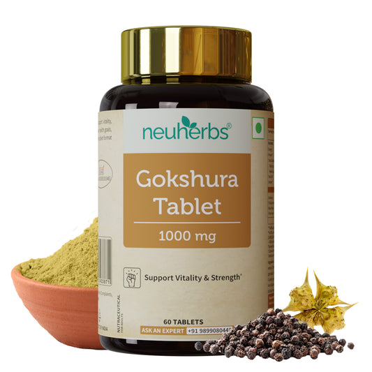 Ayurvedic Gokshura Tablet For Men Wellness - Improves Vitality & strength, Helps Boost Testosterone Levels