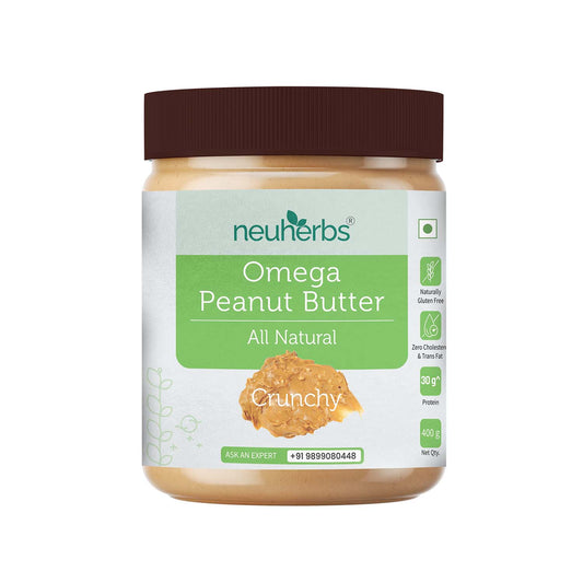 All-Natural Peanut Butter: Protein-Rich & Omega-3 Boost