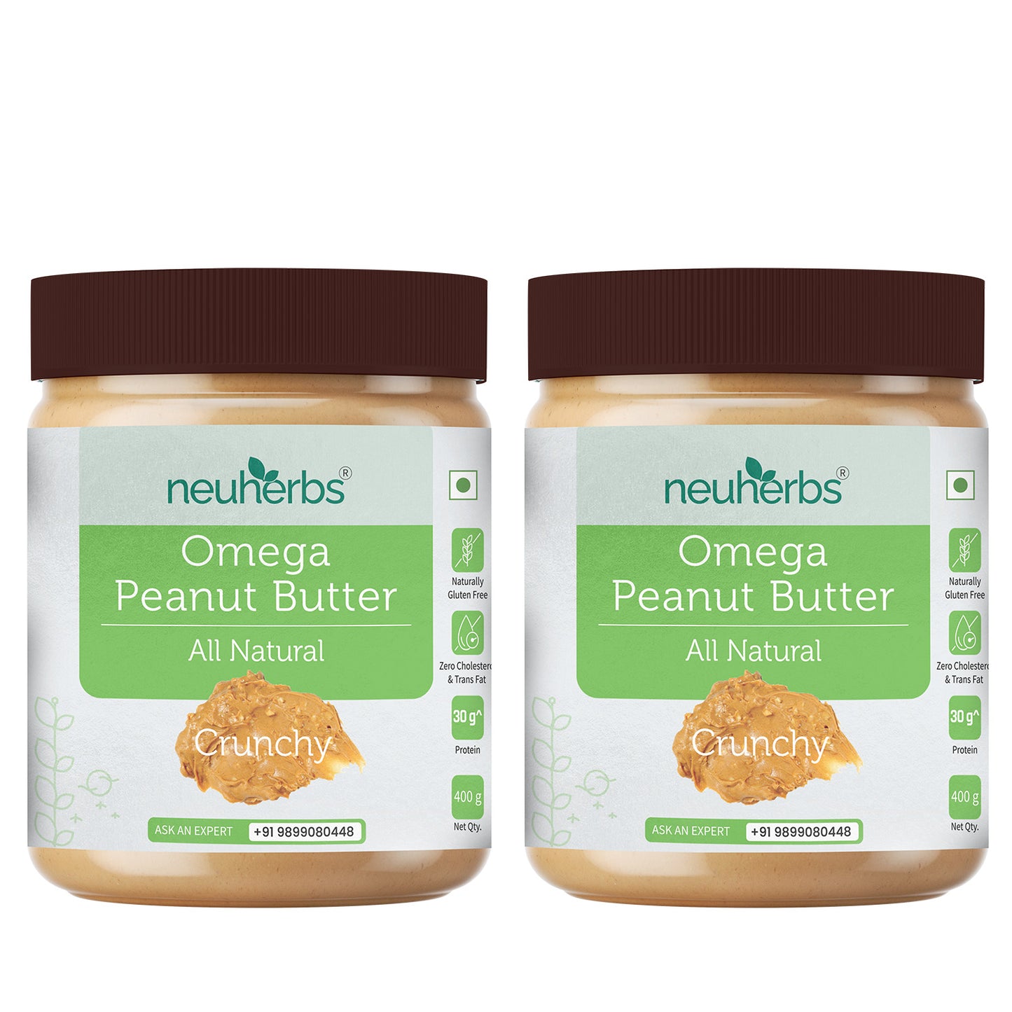 All-Natural Peanut Butter: Protein-Rich & Omega-3 Boost