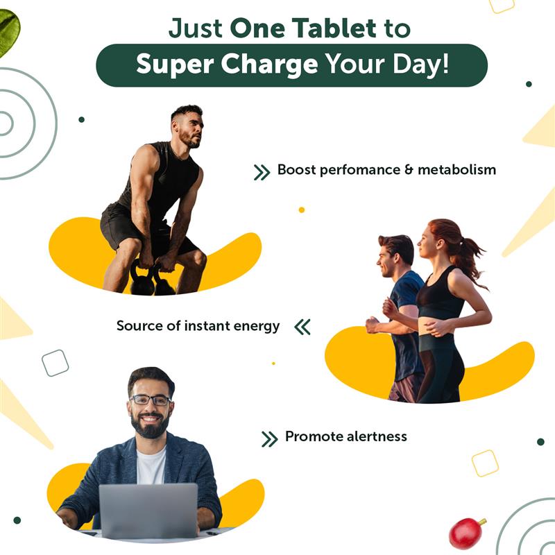 Green Coffee Instant Charge Tablets for Energy Boost image 3