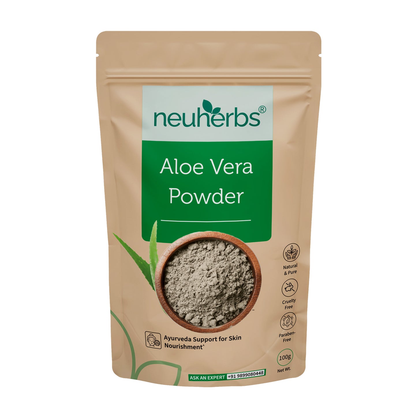 Pure & Natural Aloe Vera Powder 100g