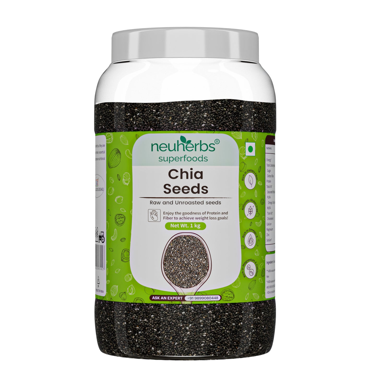 Organic Chia Seeds for Weight Loss & Boost Health