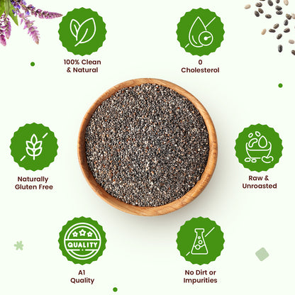 Organic Chia Seeds for Weight Loss & Boost Health