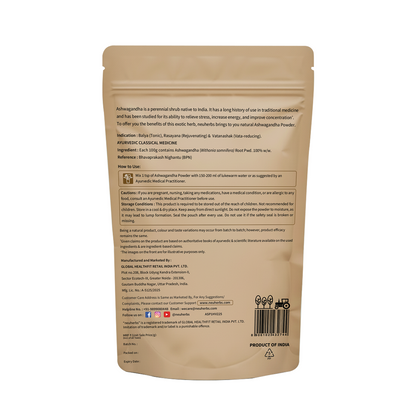 Ashwagandha Powder - Boost Energy, Reduce Stress