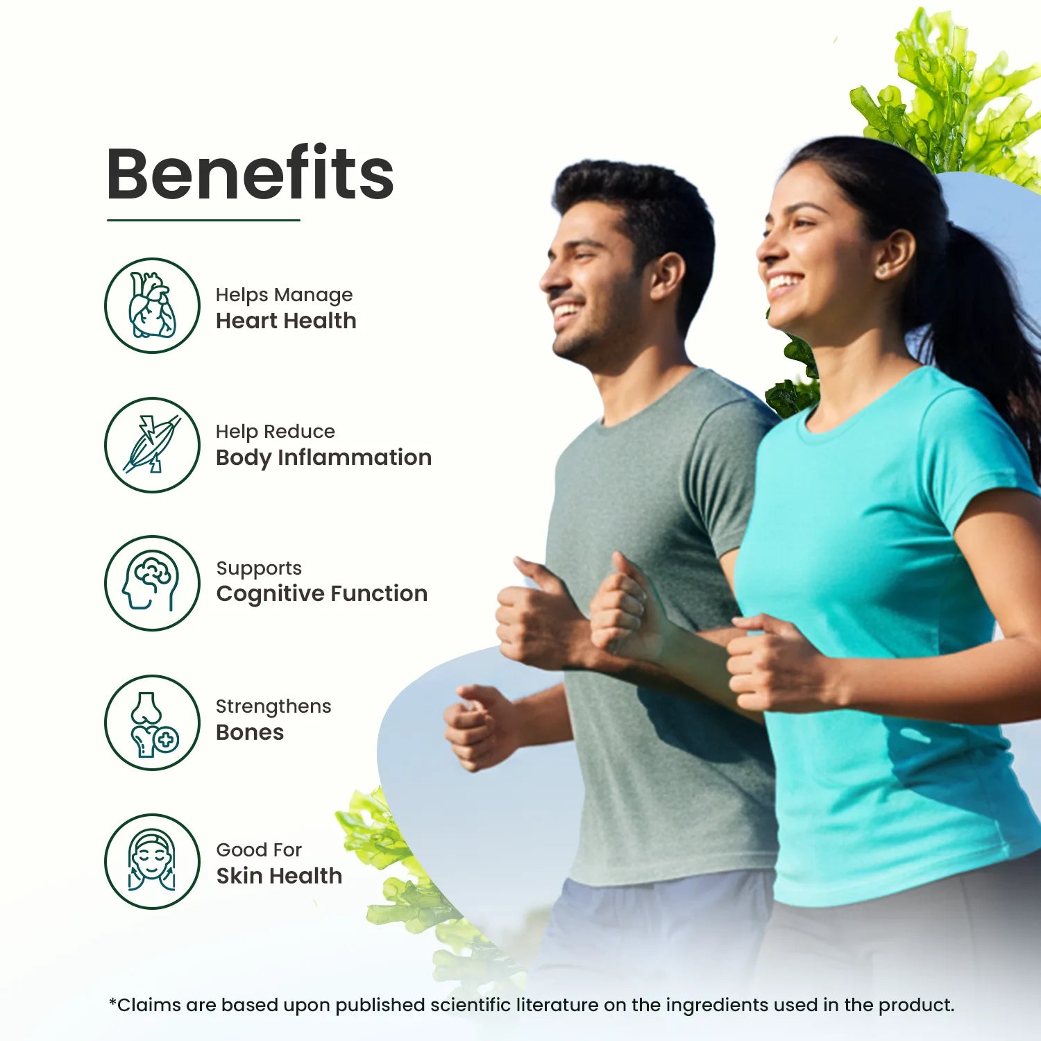 Neuherbs Deep-Sea Veg Omega | Algae Oil Capsules image 3