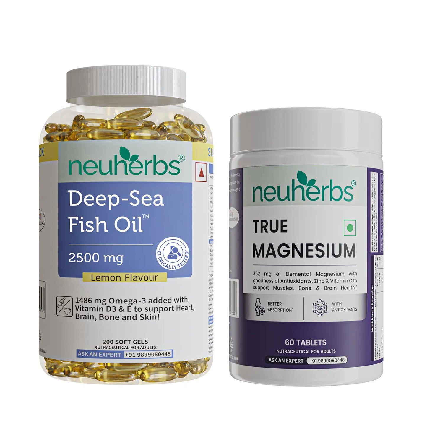 Neuherbs Men’s Muscle Health Pack for strength and recovery
