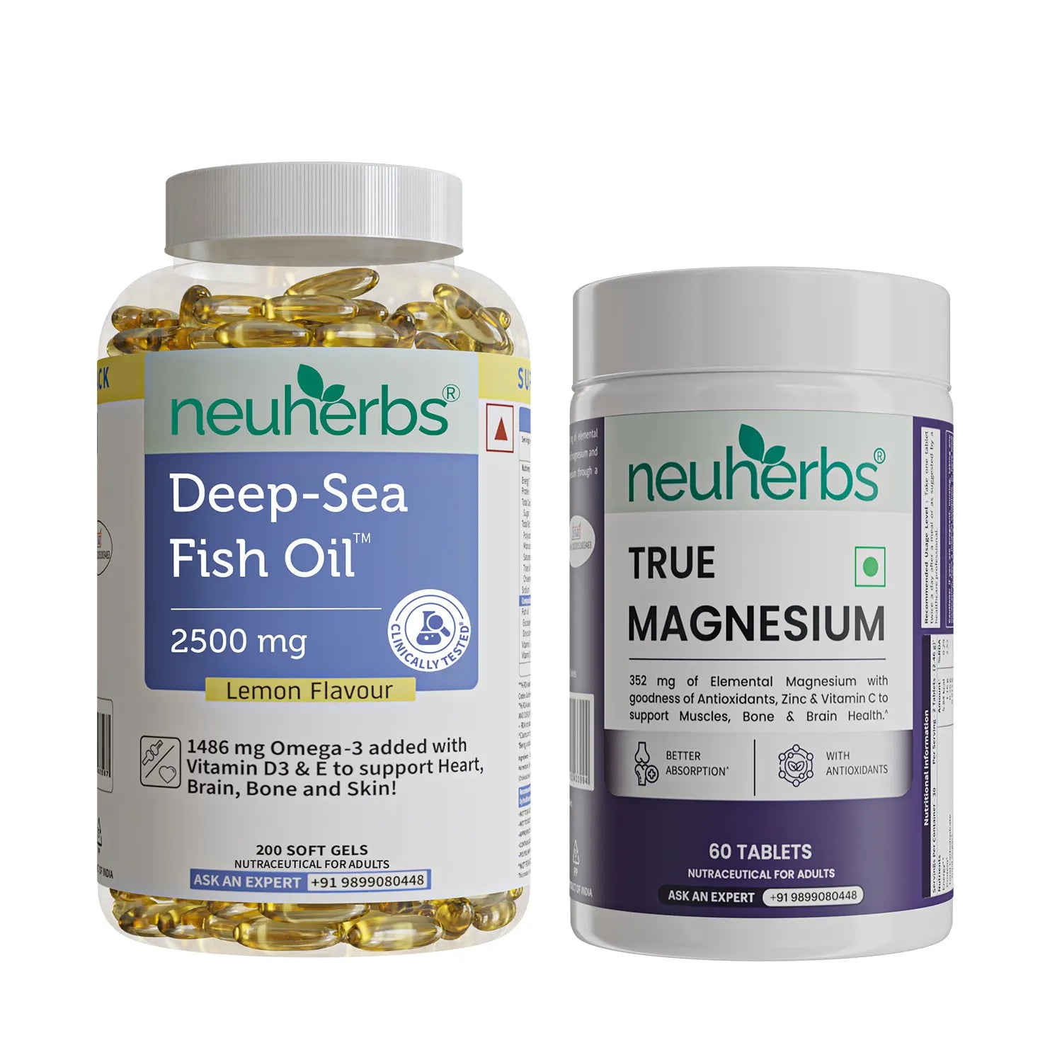 Neuherbs Men’s Muscle Health Pack for Strength & Recovery image 1