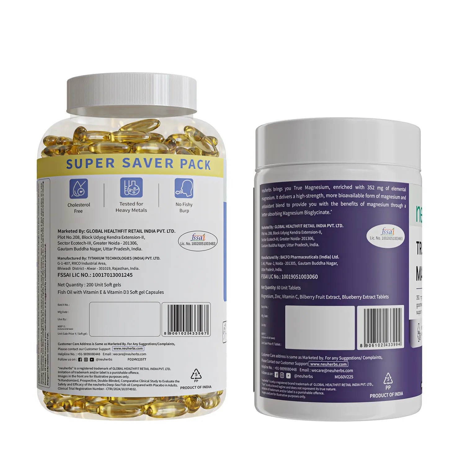 Neuherbs Men’s Muscle Health Pack for Strength & Recovery image 6