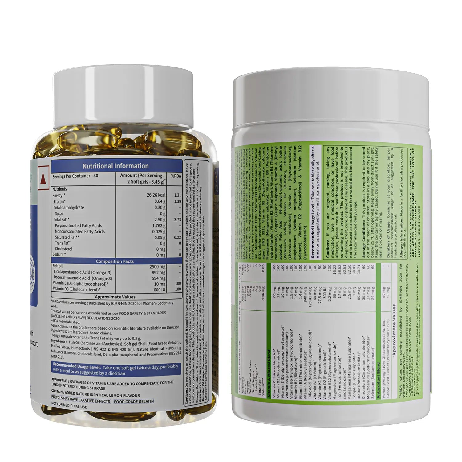 Strength Booster: Omega-3 Fish Oil and Multivitamin image 6