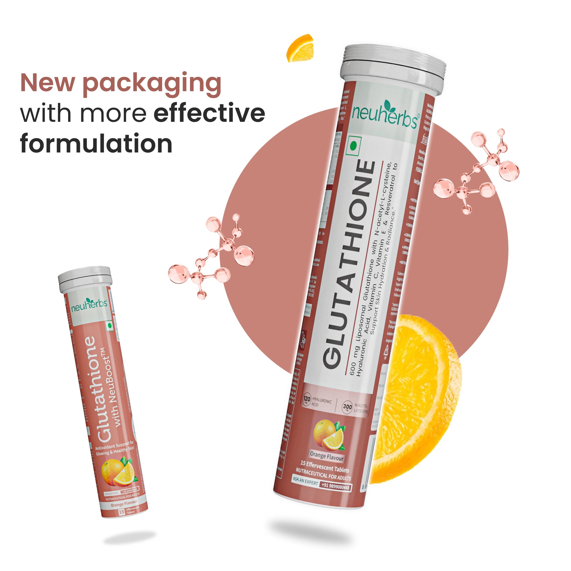 Glutathione Effervescent Tablets For Glowing Skin