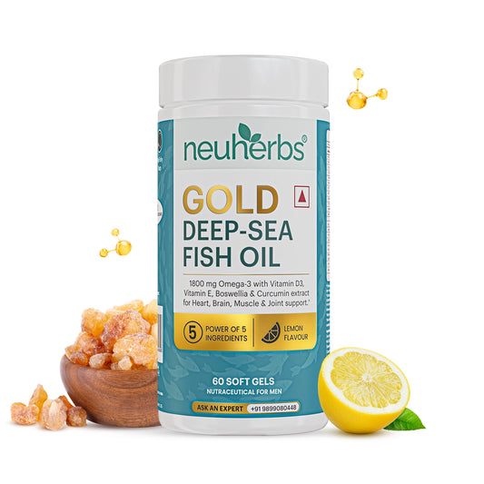 Gold Deep-Sea Fish Oil With Higher Strength Omega-3