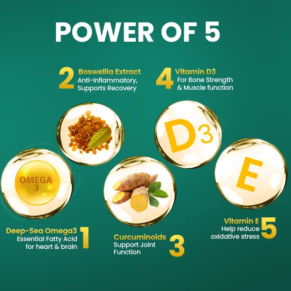 Gold Deep-Sea Fish Oil With Higher Strength Omega-3